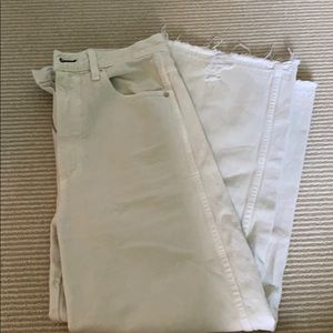 AMO brand new cream jeans